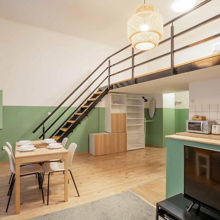 Cosy Studio In Terezvaros W41 Green Budapest Kültér fotó