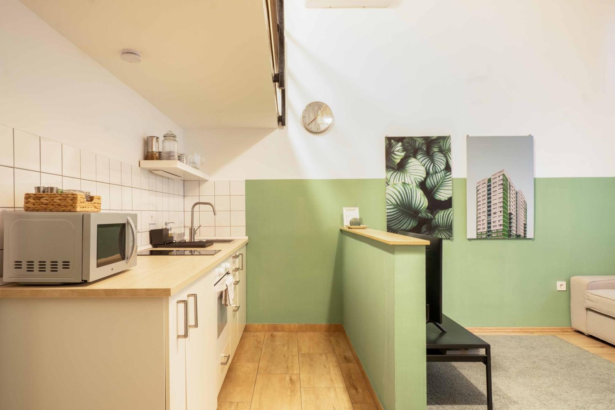 Cosy Studio In Terezvaros W41 Green Budapest Kültér fotó