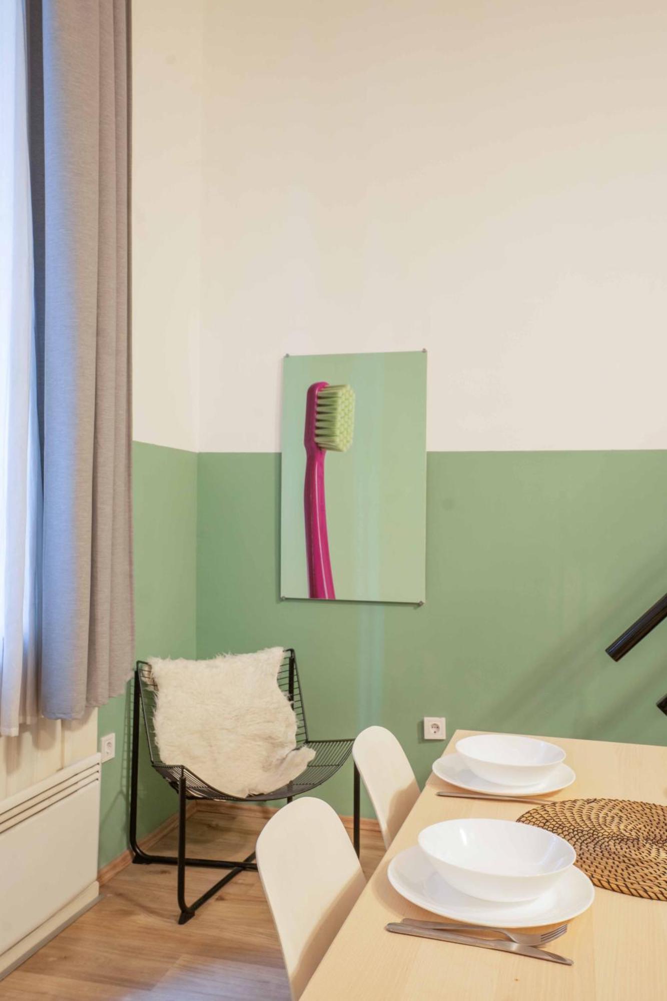 Cosy Studio In Terezvaros W41 Green Budapest Kültér fotó